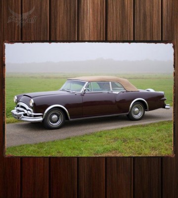 Металлическая табличка Packard Caribbean Convertible 512